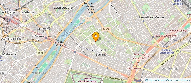 localisation de l'entreprise CHELLY FIVE à NEUILLY-SUR-SEINE
