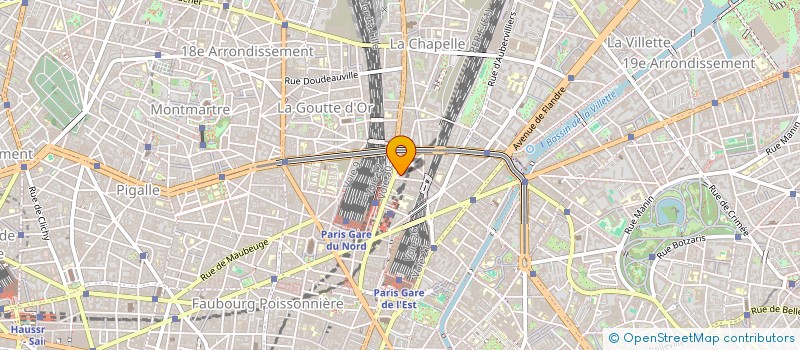 localisation de l'entreprise CHELNES à PARIS