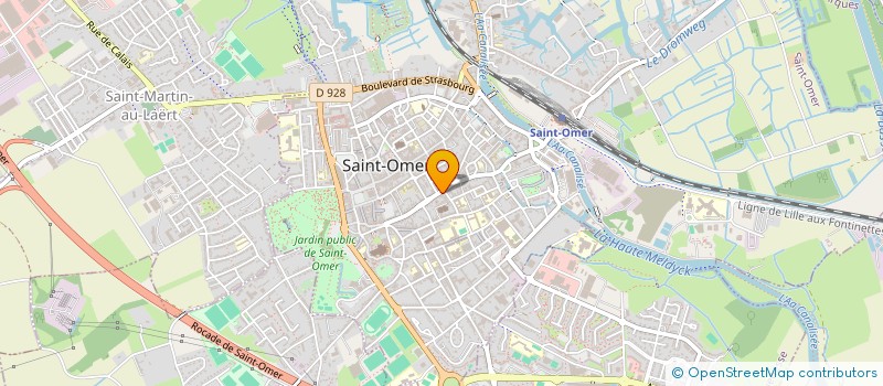 localisation de l'entreprise CHELSEA  SAINT-OMER