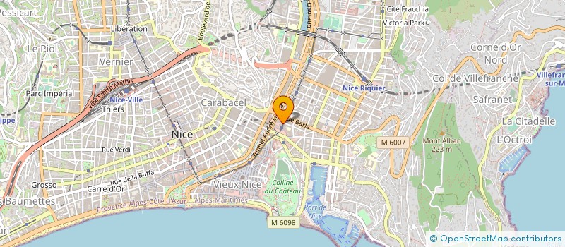 localisation de l'entreprise CHELSEA à NICE