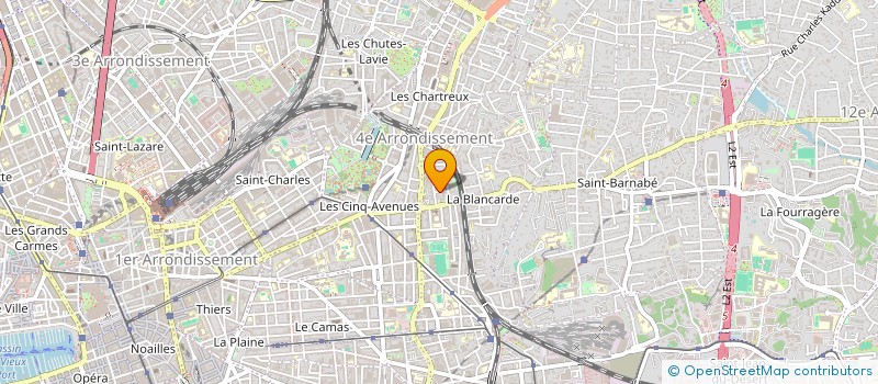 localisation de l'entreprise CHELSEA à MARSEILLE