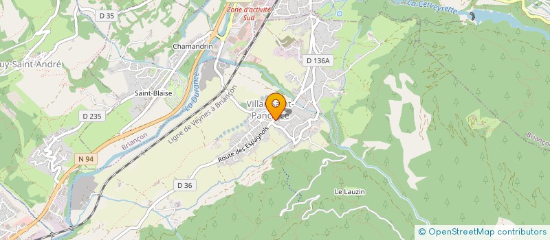 localisation de l'entreprise CHELSY  VILLAR-SAINT-PANCRACE