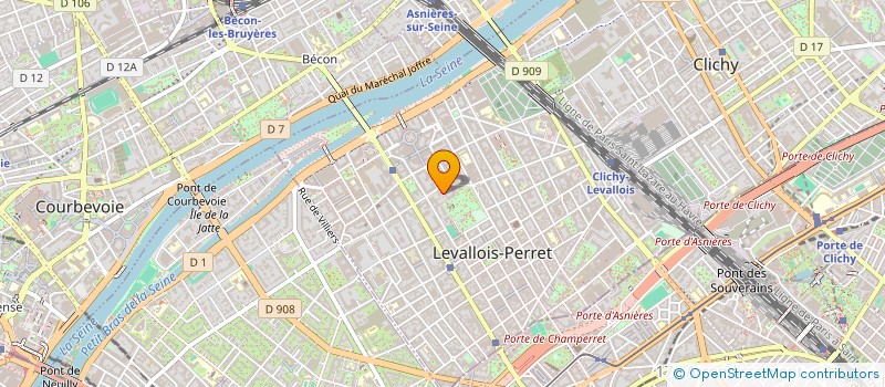 localisation de l'entreprise CHELY HOLDING à LEVALLOIS-PERRET