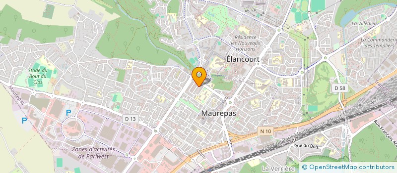 localisation de l'entreprise CHEM.V  MAUREPAS