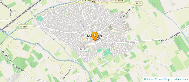 localisation de l'entreprise CHEM-XP  MAUGUIO