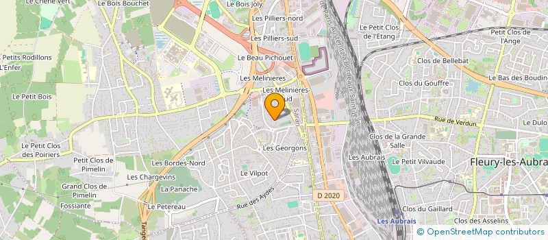 localisation de l'entreprise CHEMA TRANSPORT à SARAN