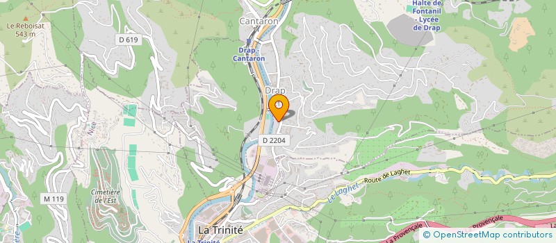 localisation de l'entreprise CHEMACO KDM à DRAP