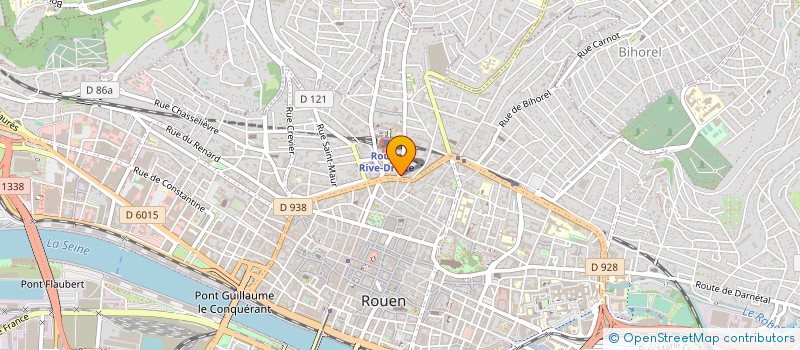 localisation de l'entreprise CHEMALI FASSINE SALIBA* à ROUEN