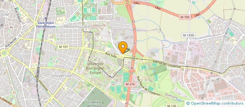 localisation de l'entreprise CHEMATECH à DIJON