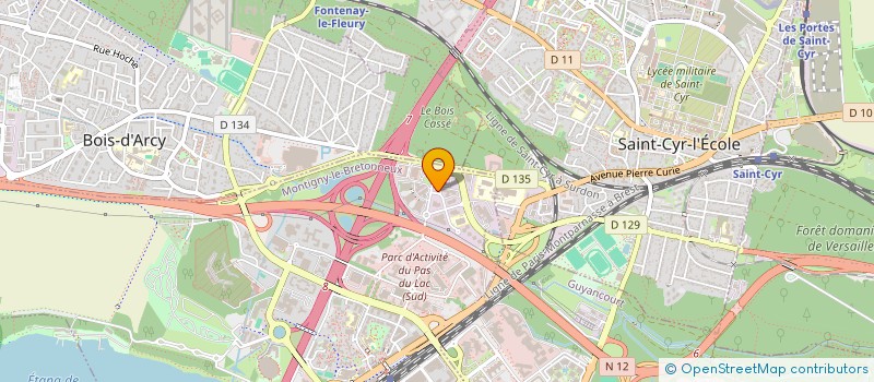 localisation de l'entreprise CHEMDIS FRANCE à MONTIGNY-LE-BRETONNEUX