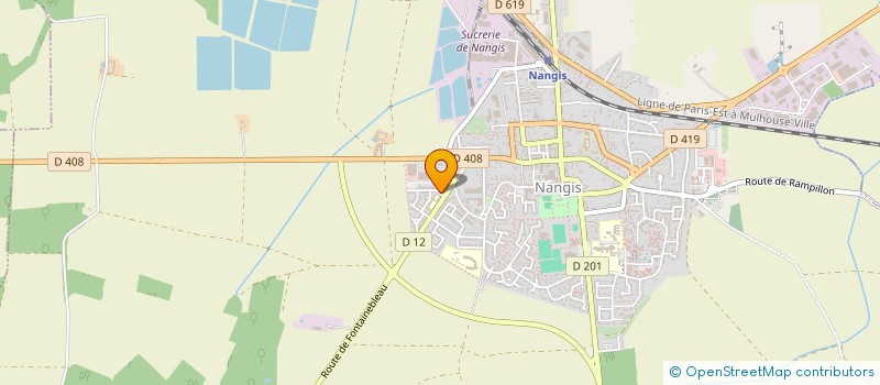 localisation de l'entreprise CHEMDOG à NANGIS