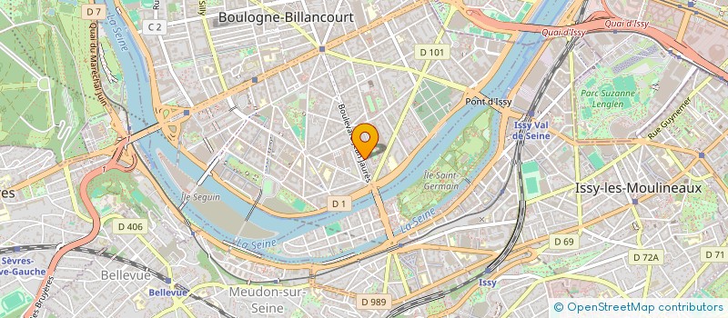 localisation de l'entreprise CHEMEL à BOULOGNE-BILLANCOURT