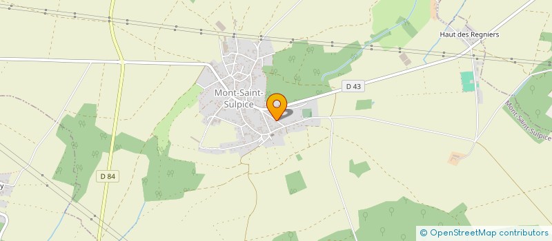 localisation de l'entreprise CHEMEX INDUSERVICES  MONT-SAINT-SULPICE