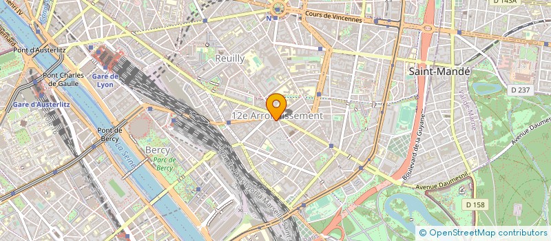 localisation de l'entreprise CHEMICAL MINERAL INDUSTRIES à PARIS