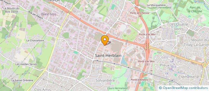 localisation de l'entreprise CHEMILAND à SAINT-HERBLAIN