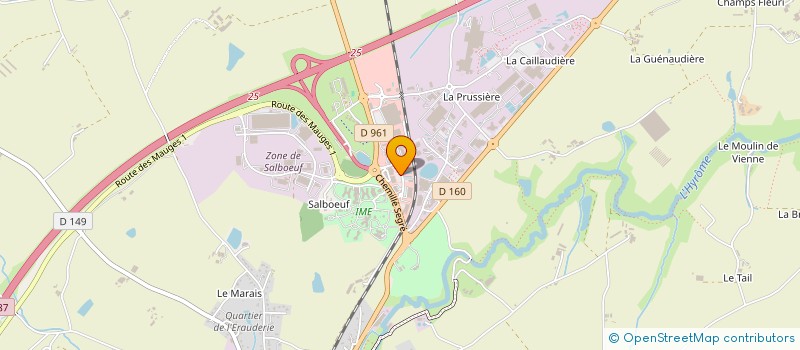 localisation de l'entreprise CHEMILLO à CHEMILLE-EN-ANJOU