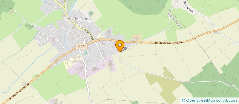 localisation de l'entreprise CHEMIN à LIFFOL-LE-GRAND