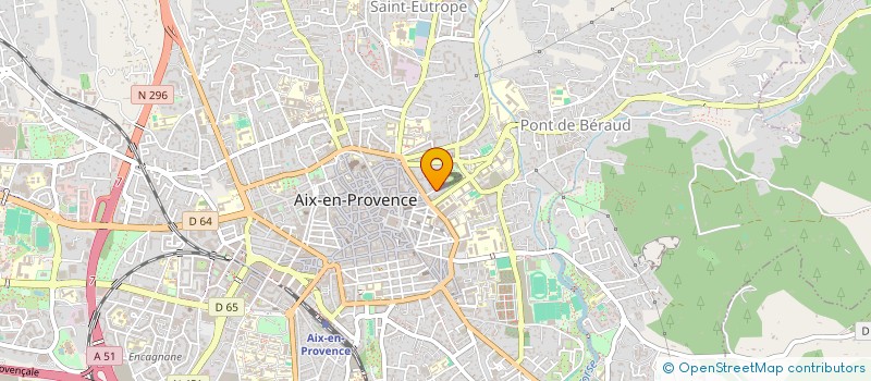 localisation de l'entreprise CHEMIN CRITIQUE à AIX-EN-PROVENCE