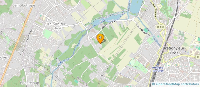 localisation de l'entreprise CHEMIN DE BELLEVUE à BRETIGNY-SUR-ORGE
