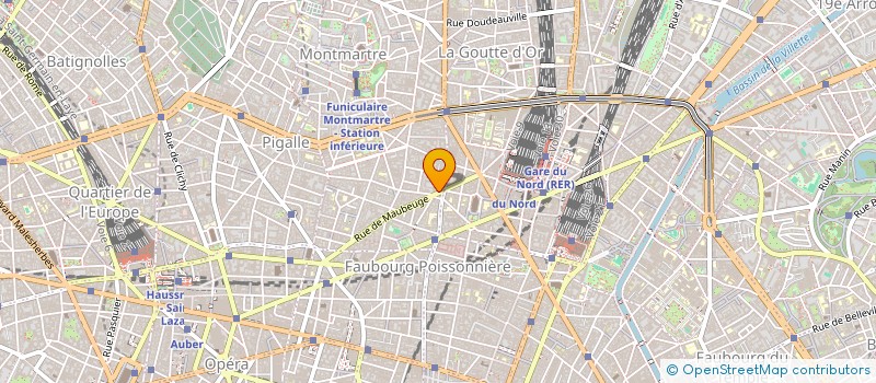 localisation de l'entreprise CHEMIN DE FEMMES  PARIS