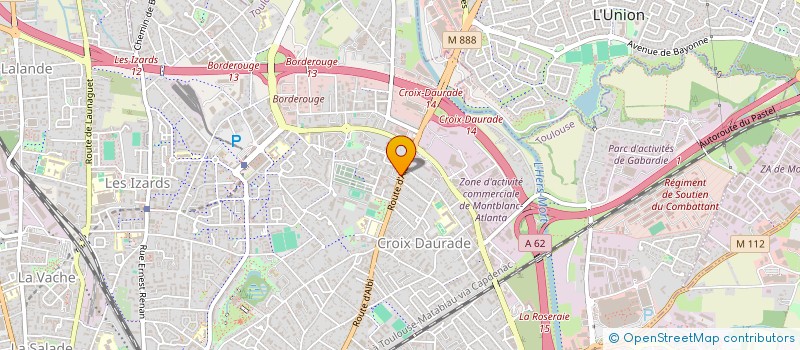 localisation de l'entreprise CHEMIN DE GABARDIE à TOULOUSE