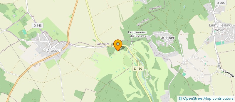 localisation de l'entreprise CHEMIN DE LA MAISON VERTE 78440 DROCOURT  DROCOURT
