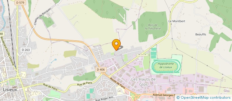 localisation de l'entreprise CHEMIN DE LA VALETTE  HERMIVAL-LES-VAUX