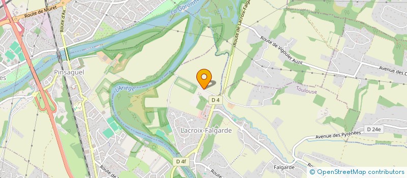 localisation de l'entreprise CHEMIN DE SAINT COLOMBE  LACROIX-FALGARDE