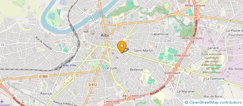 localisation de l'entreprise CHEMIN DE SOINOUS à ALBI