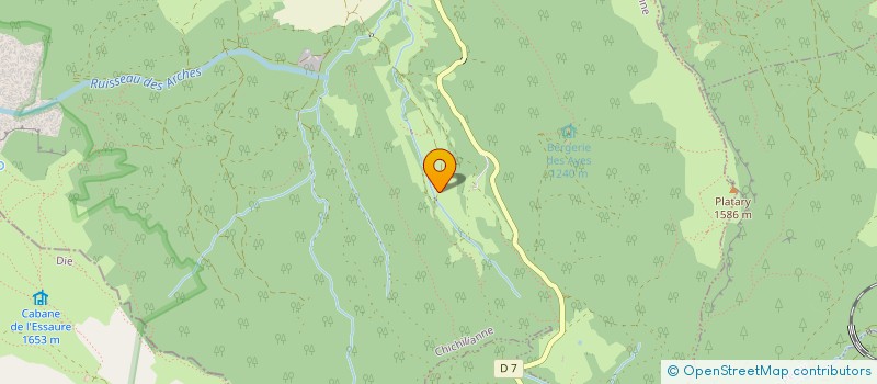 localisation de l'entreprise CHEMIN DE ST HUGUES  CHICHILIANNE