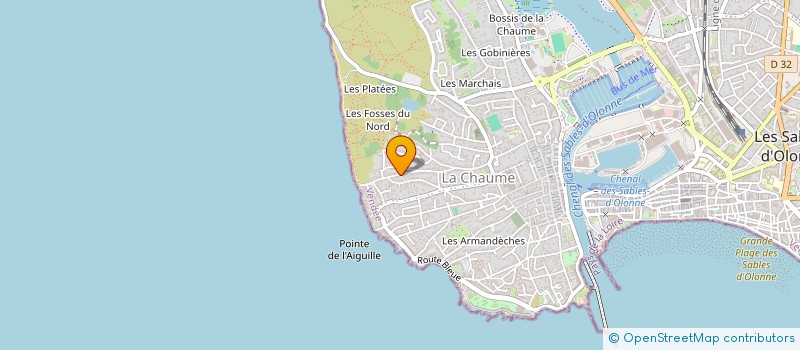 localisation de l'entreprise CHEMIN DES BARRES à LES SABLES D'OLONNE