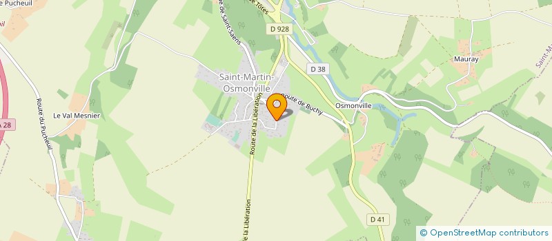 localisation de l'entreprise CHEMIN DES ECUREUILS  SAINT-MARTIN-OSMONVILLE