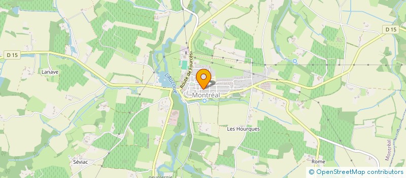 localisation de l'entreprise CHEMIN DES GOURMETS  MONTREAL