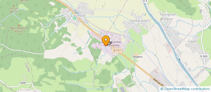 localisation de l'entreprise CHEMIN DES MARGIS à LORP-SENTARAILLE
