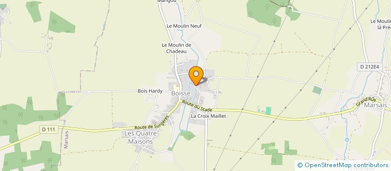 localisation de l'entreprise CHEMIN DU COQUELLICOT  MARSAIS