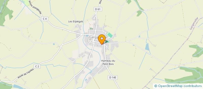 localisation de l'entreprise CHEMIN DU PIGEONNIER  GARGANVILLAR