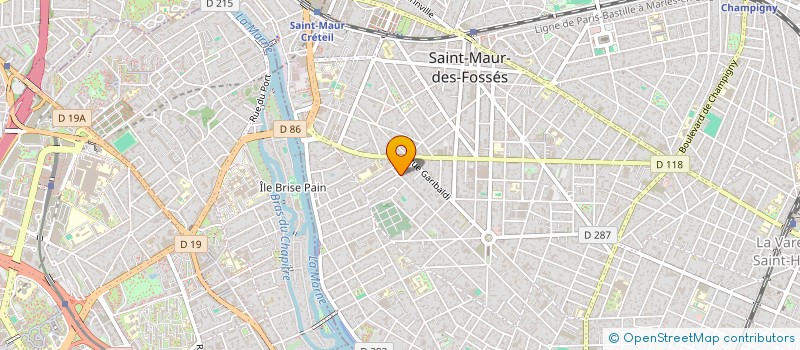 localisation de l'entreprise CHEMIN EN SOI à SAINT-MAUR-DES-FOSSES