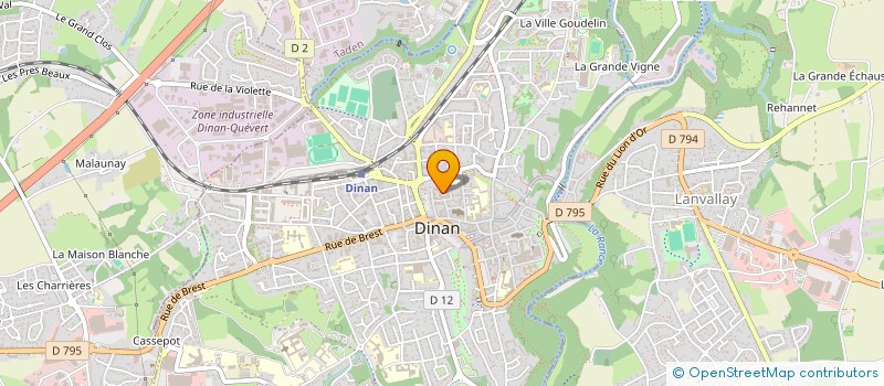 localisation de l'entreprise CHEMIN' ERGIE à DINAN