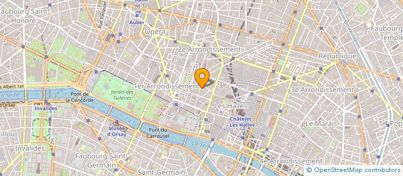 localisation de l'entreprise CHEMIN FAISANT à PARIS