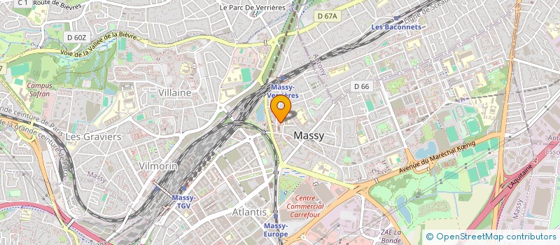 localisation de l'entreprise CHEMIN FAISANT à MASSY