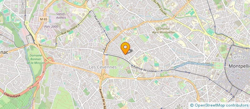 localisation de l'entreprise CHEMIN FAISANT... à MONTPELLIER