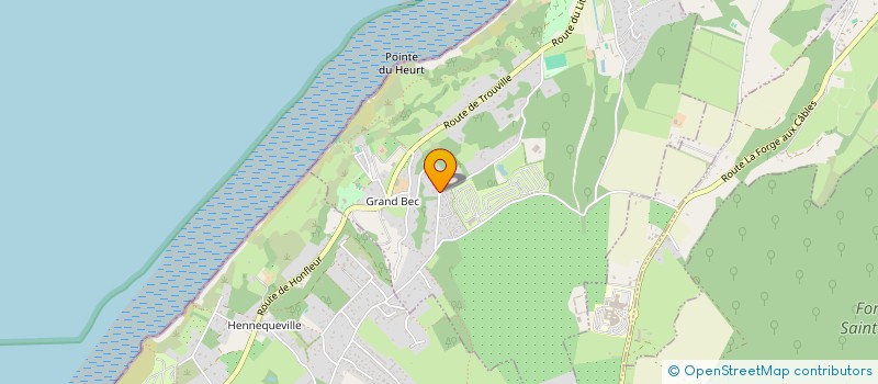 localisation de l'entreprise CHEMIN KERGO  VILLERVILLE