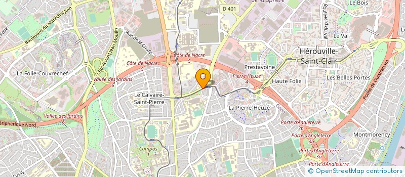 localisation de l'entreprise CHEMIN VERS L HARMONIE à CAEN