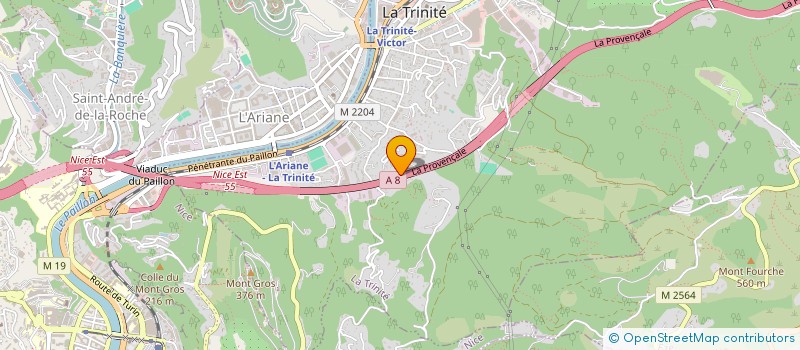 localisation de l'entreprise CHEMINADE STABILE à LA TRINITE