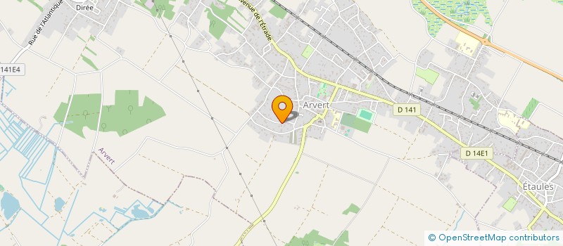 localisation de l'entreprise CHEMINAUD & FILS  ARVERT