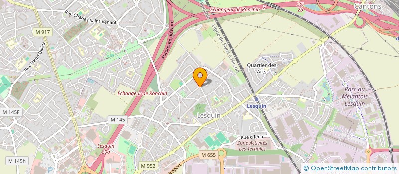 localisation de l'entreprise CHEMINEE SERVICE TOIT DU NORD à LESQUIN