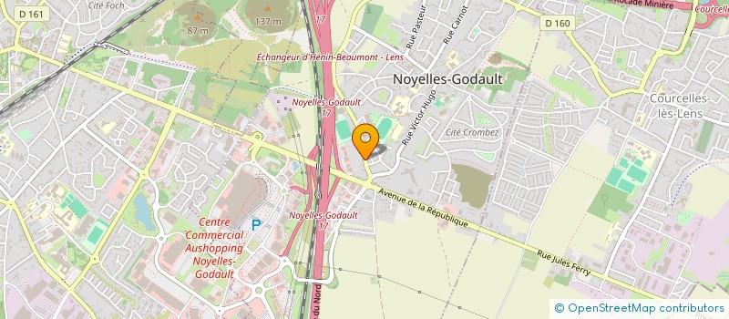 localisation de l'entreprise CHEMINEES 62  NOYELLES-GODAULT