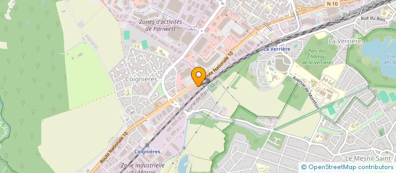 localisation de l'entreprise CHEMINEES 78  COIGNIERES