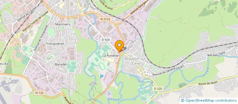 localisation de l'entreprise CHEMINEES DES VOLCANS à AURILLAC