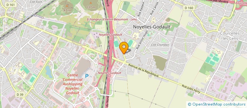 localisation de l'entreprise CHEMINEES DIFFUSION à NOYELLES-GODAULT